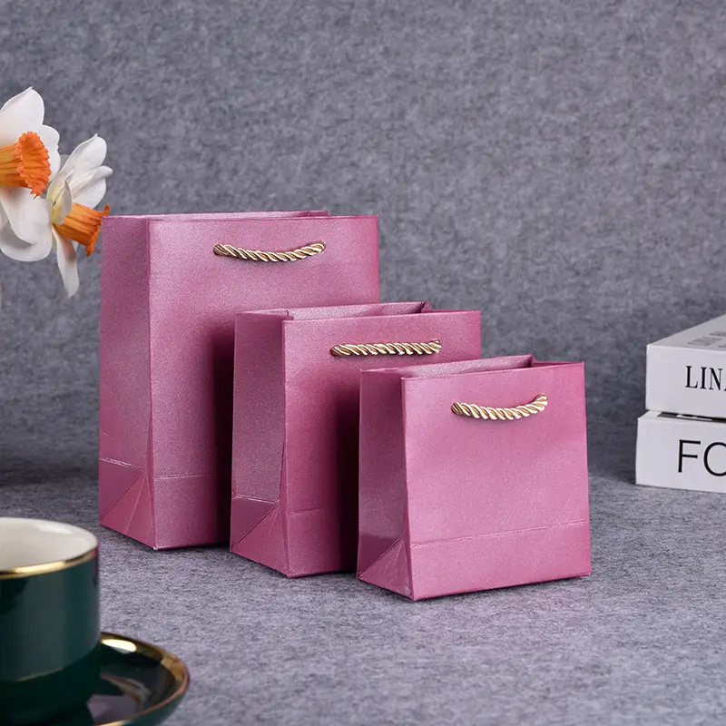 Colorful Gift Paper Bags in Various Sizes (7)